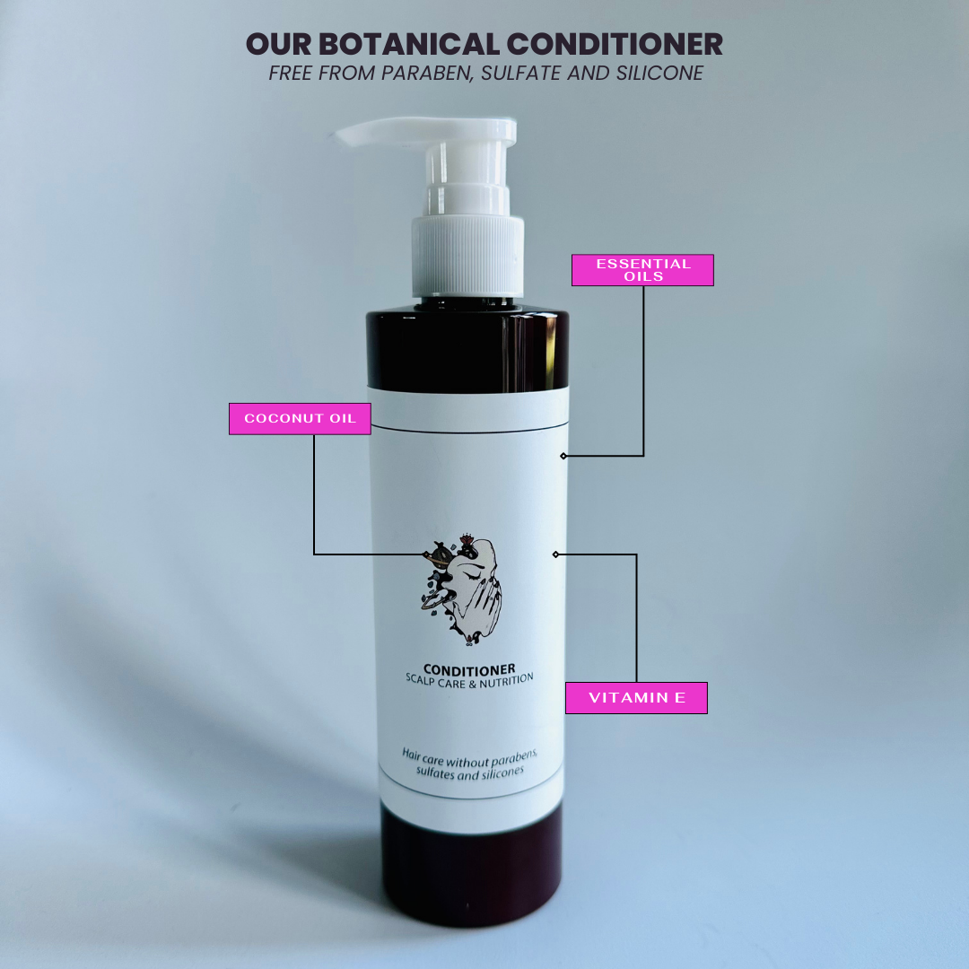 BOTANICAL CONDITIONER - Scalp and hair nutrition.